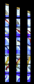 Fensterwand, Entwurf Helmut Kästl
