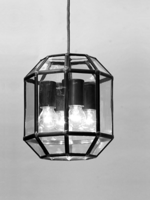 Glasmalerei Sattler - Bleiverglaste Pendelleuchten, 8 Seiten Glasmalerei Sattler - Bleiverglaste Pendelleuchten, Pendeleuchte P3 a klein, ca 25 * bis 45 cm