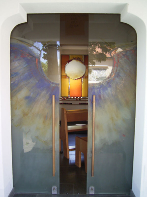 Glasmalerei Sattler - Gebetskapelle Königsbrunn, Entwurf: Richard Haupt