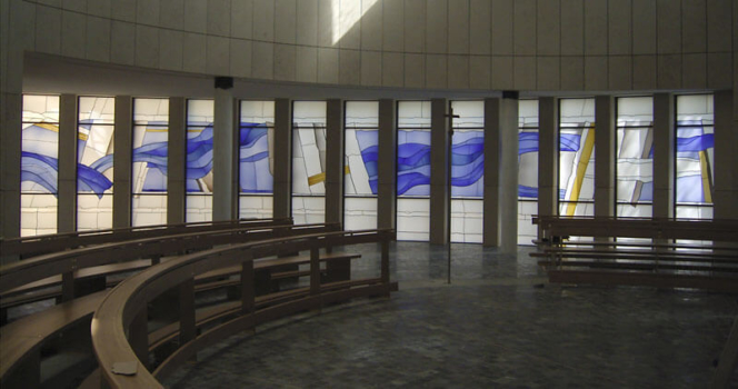 Kirche Spindlhof Regenstauf / Regensburg, Entwurf: Helmut Kästl, 